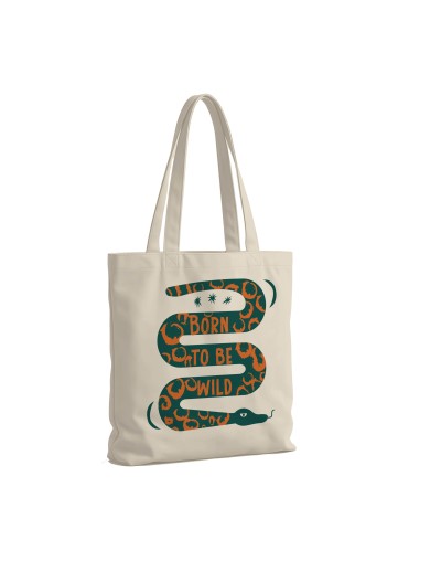 Tote Bag Born to Be Wild | Colección Feroz – Pineappy