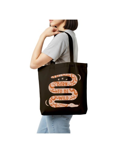 Tote Bag Born to Be Wild | Colección Feroz – Pineappy