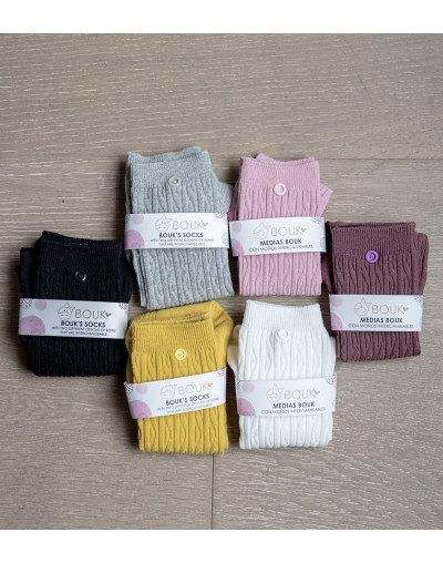 Medias con Moños intercambiables Bouk