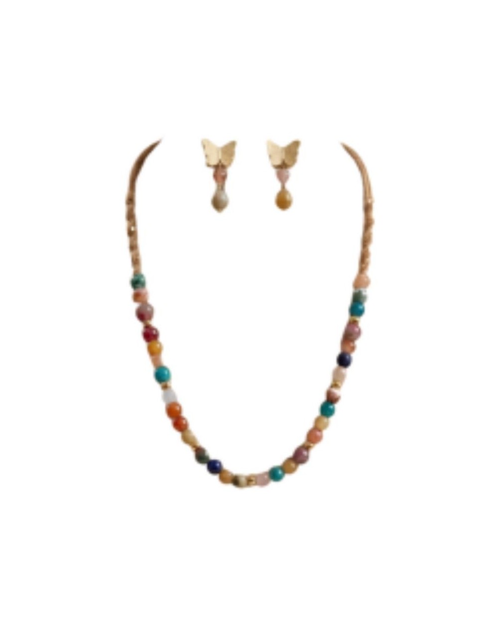 Conjunto de agatas de colores 