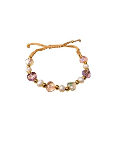 Pulsera corazón ajustable