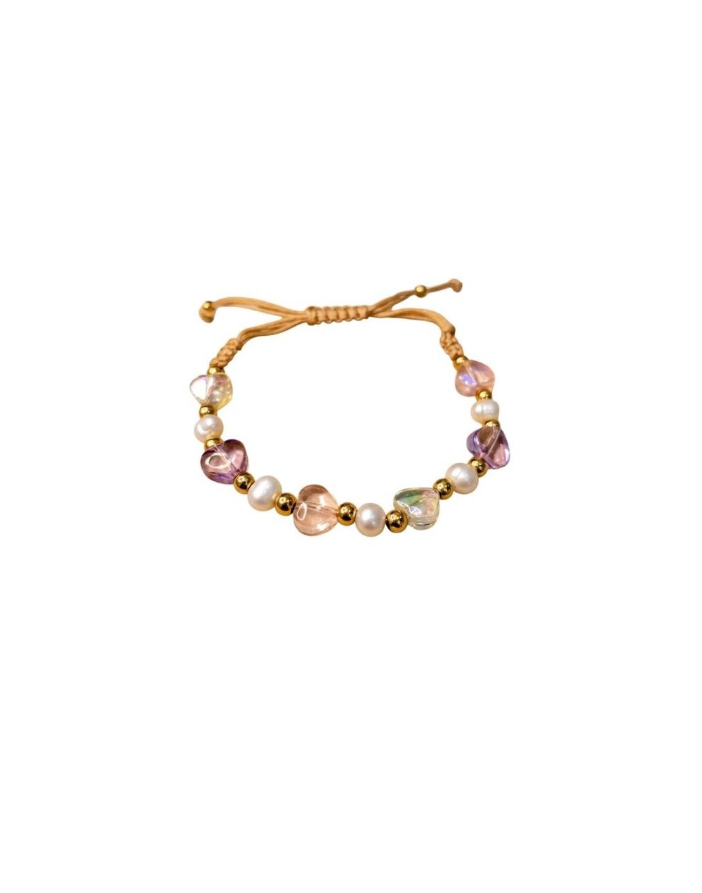 Pulsera corazón ajustable