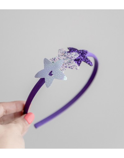 Diadema satinada Bouk Figuras  Corazón  Conejo  Estrella