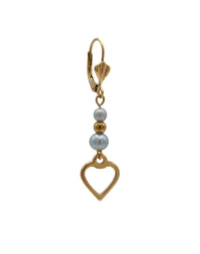 Aretes largo dije vario