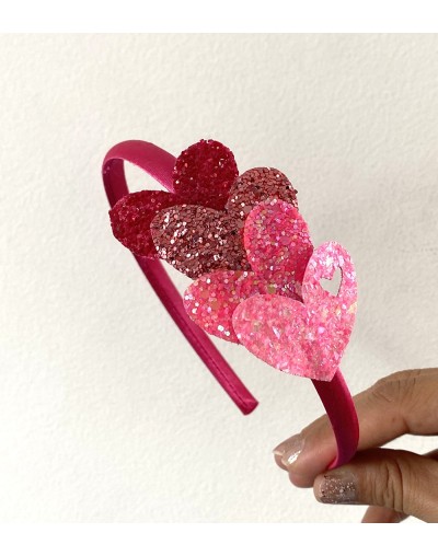 Diadema satinada Bouk Figuras  Corazón  Conejo  Estrella