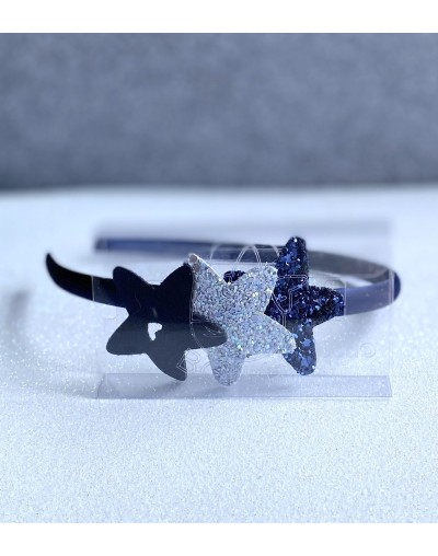 Diadema satinada Bouk Figuras  Corazón  Conejo  Estrella