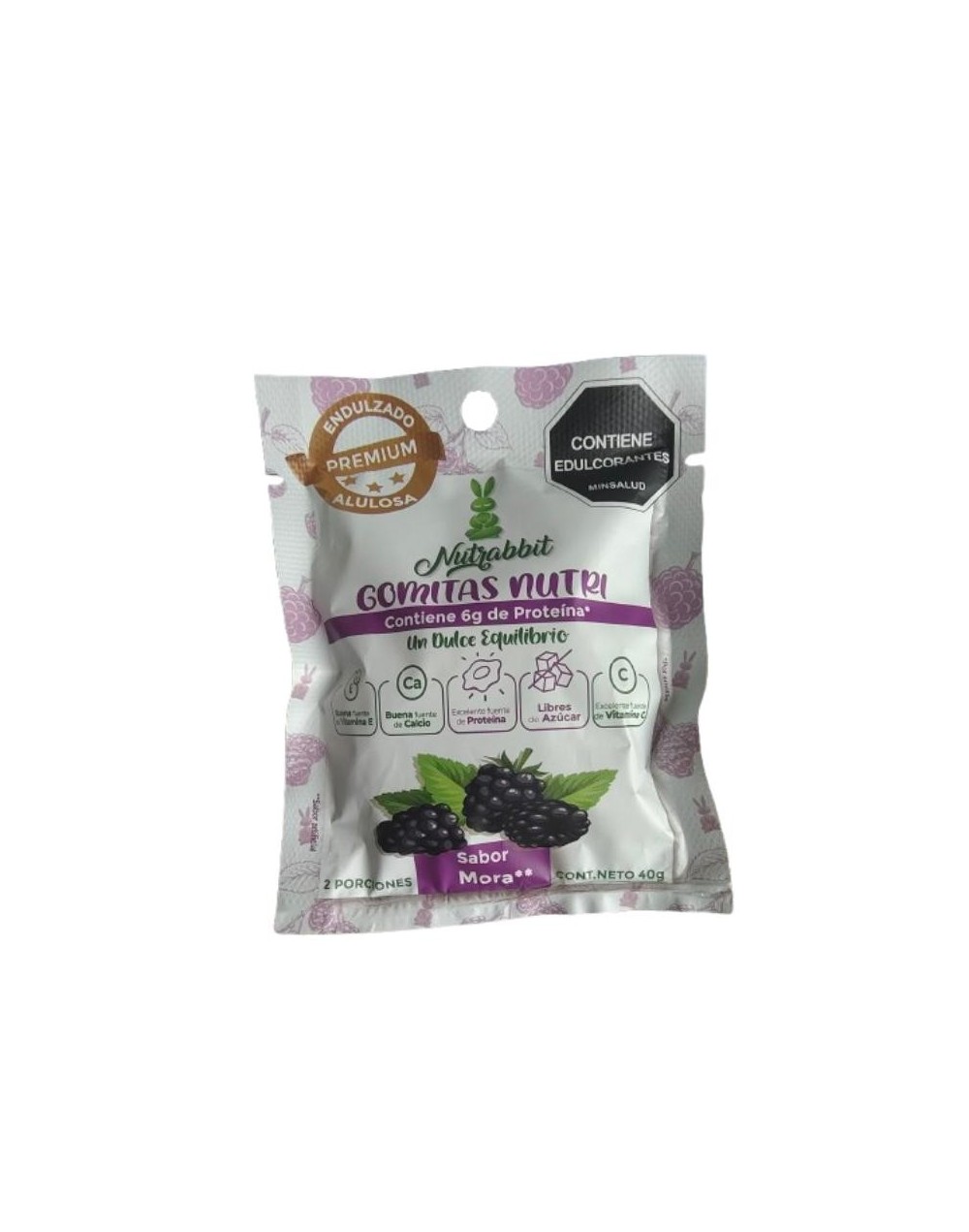 GOMITAS NUTRI SA MORA 40G 