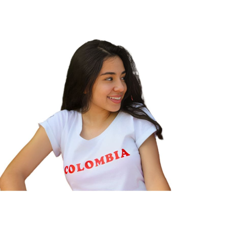 Camiseta estampada colombia