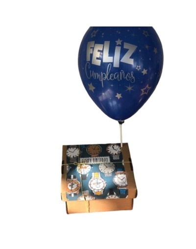 Desayuno sorpresa con flor en papel y mug personalizado