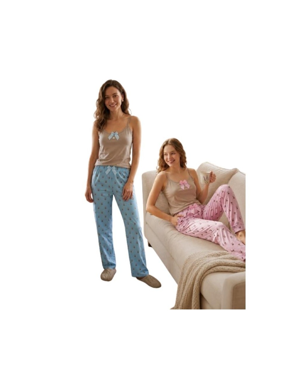 Conjunto Pantalón Largo Tiras