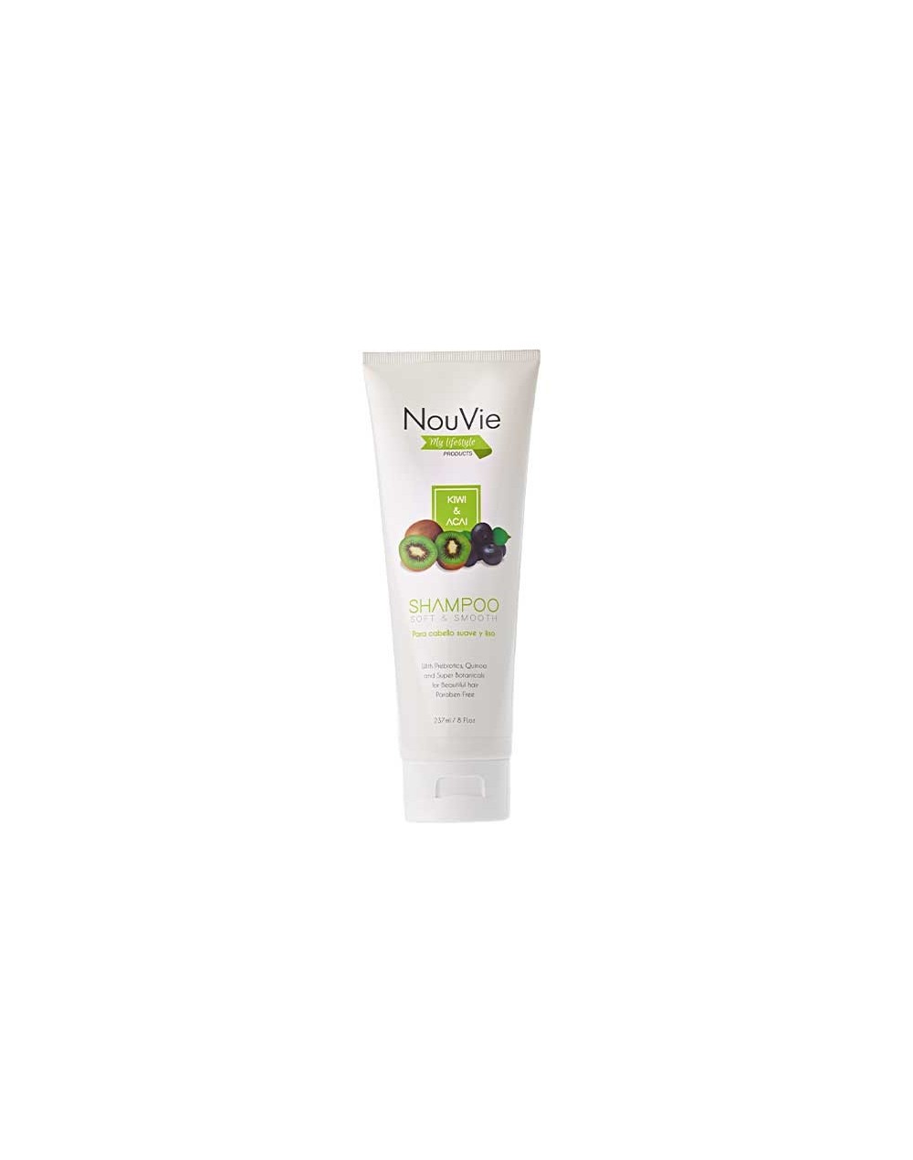 Shampoo Sin sal Anti-Frizz con 8 Aceites y BioKeratina