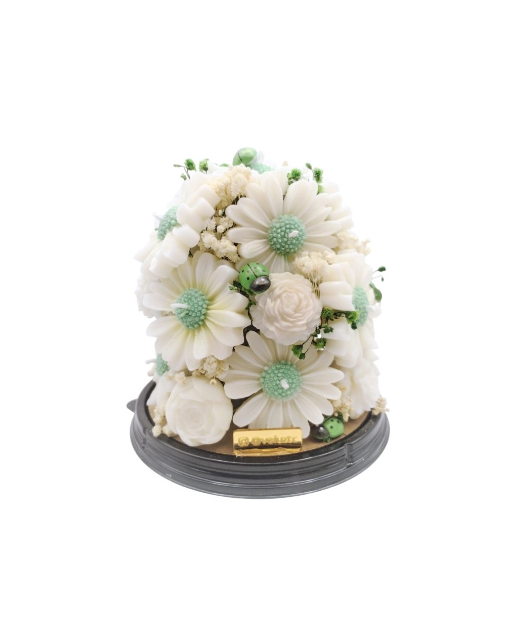 Vela Bouquet Jardín Esmeralda