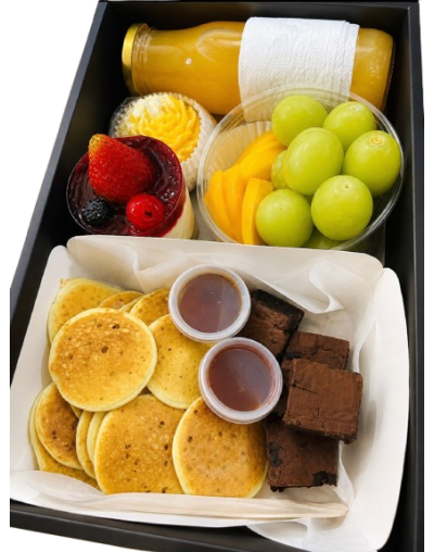 Desayuno u onces sorpresa cristal unisex