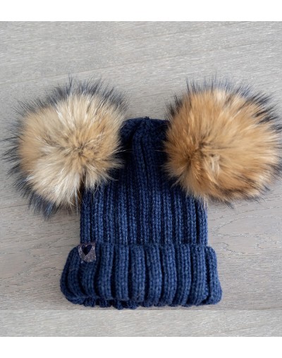 Gorro 2 Pompones Bouk