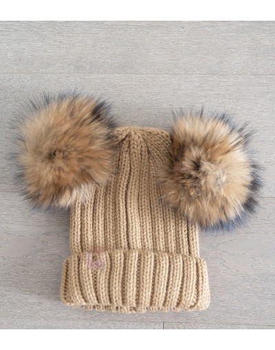 Gorro 2 Pompones Bouk