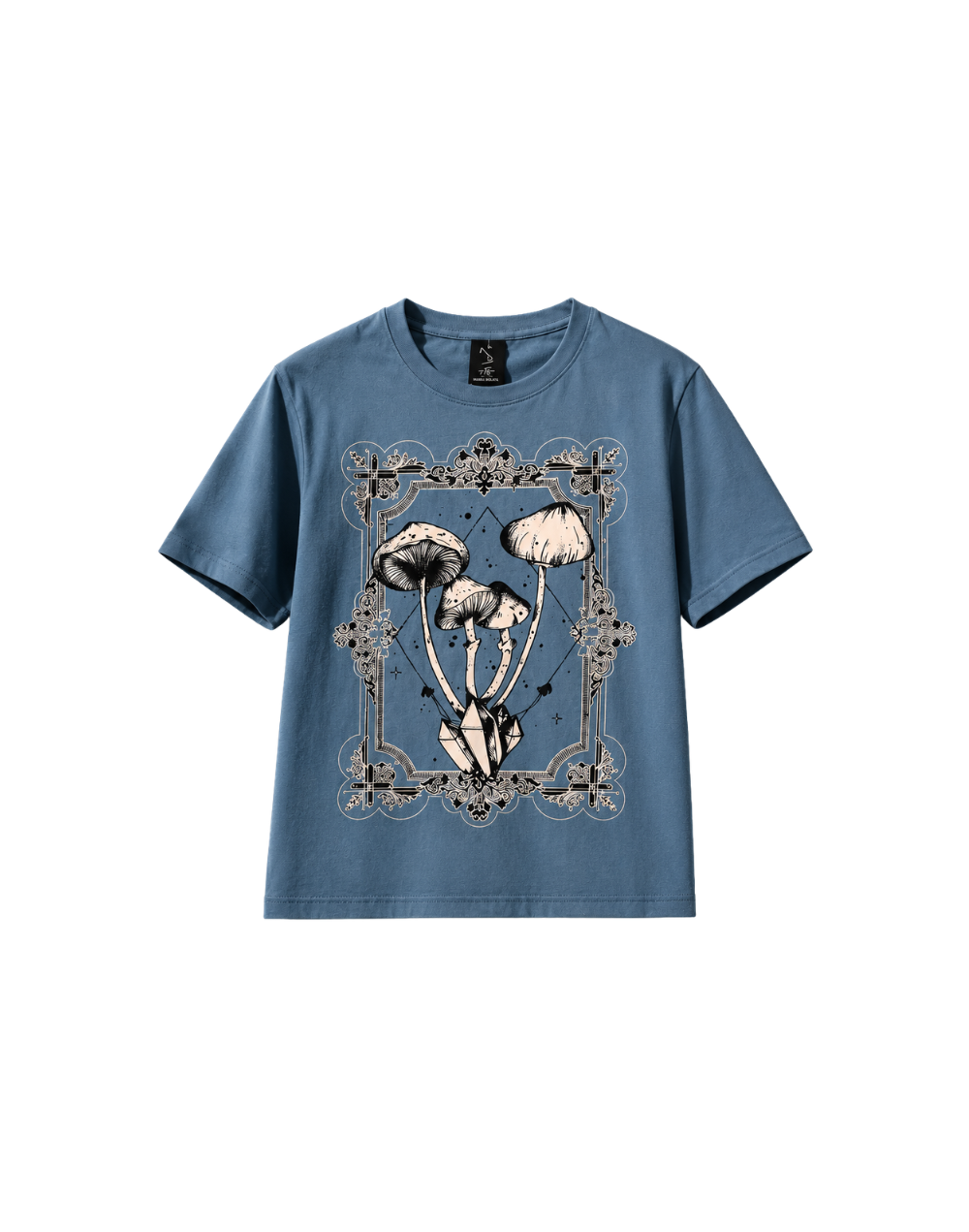 Camiseta Azul Hongos