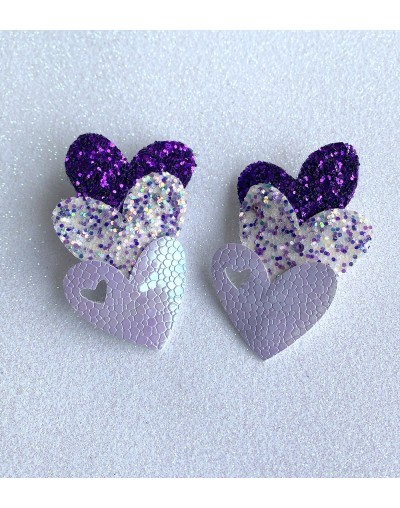 Hebillas clip Bouk x 2 Corazón