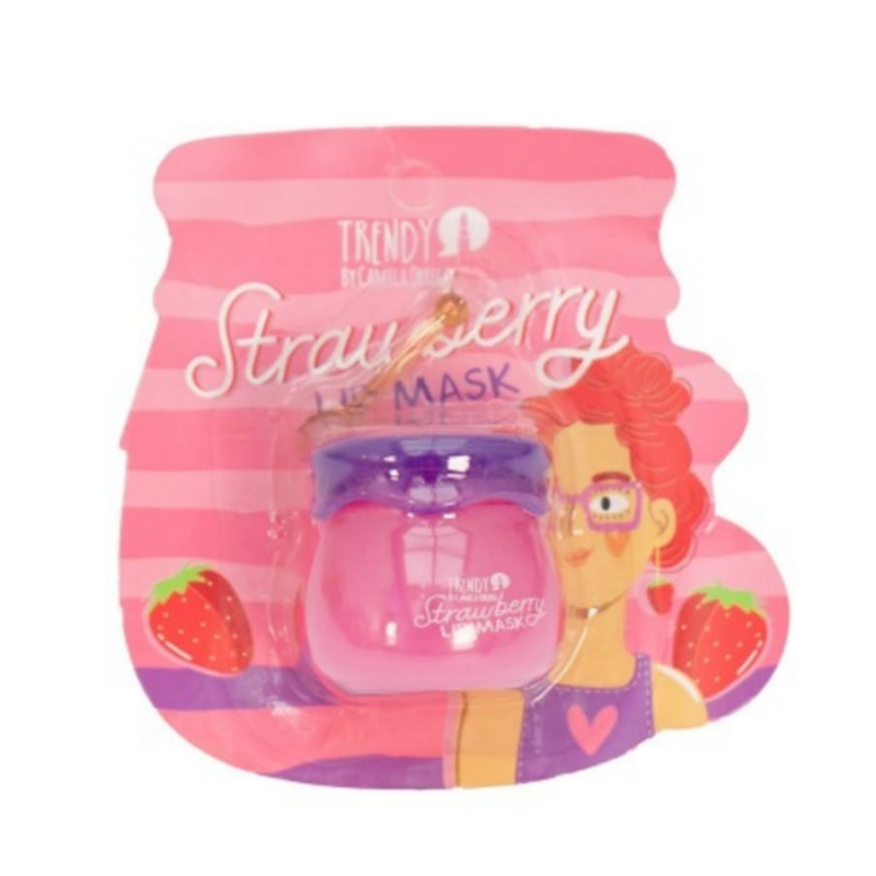 Hidratante de labios strawberry trendy