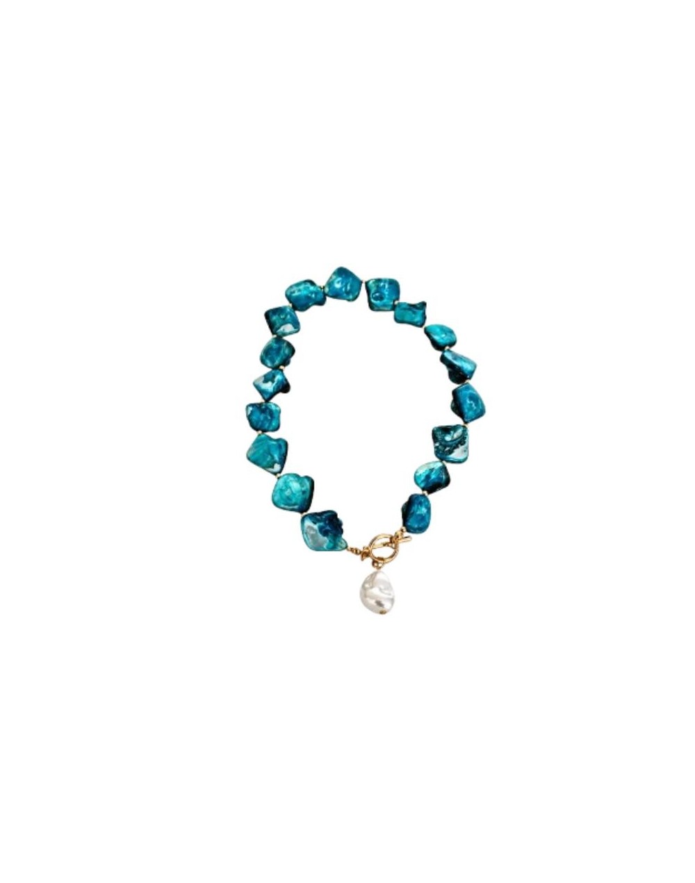 Collar Azul Árbol Sagrado