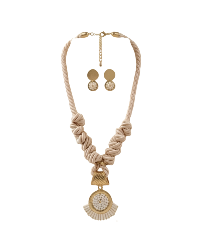 Conjunto lazo entorchado Aro tejido