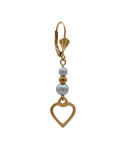 Aretes largo dije vario