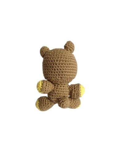 Mini oso tejido amigurumi