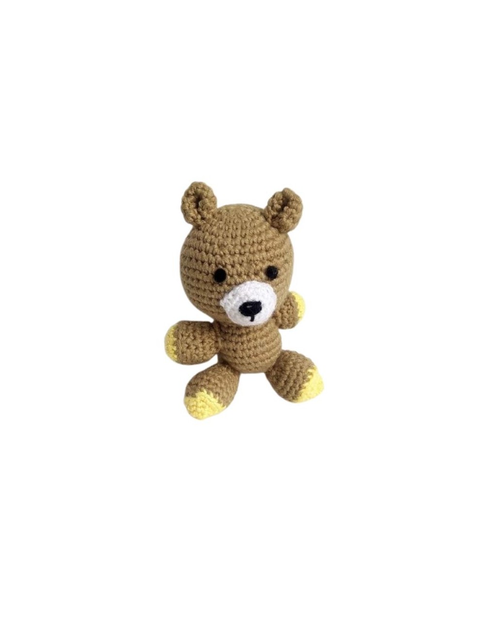 Mini oso tejido amigurumi