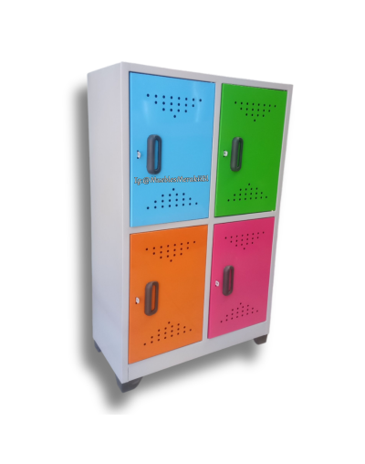 Locker/casillero 4 puestos jr.