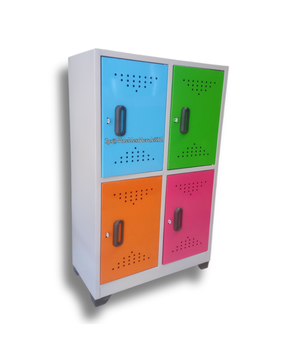 Locker/casillero 4 puestos jr.