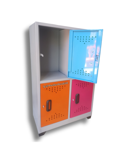 Locker/casillero 4 puestos jr.