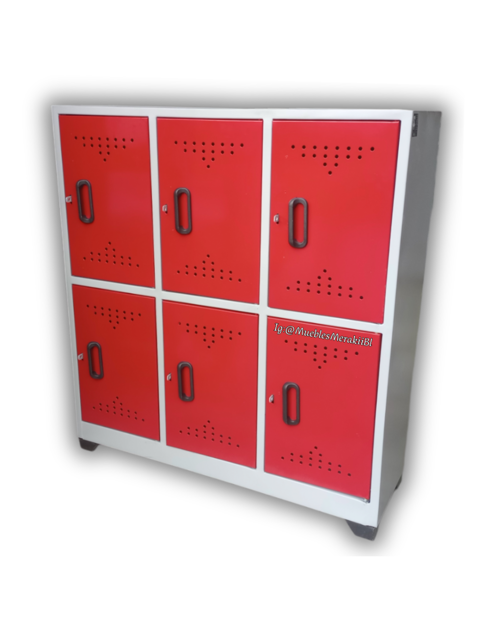 Locker/casillero 6 puestos jr.