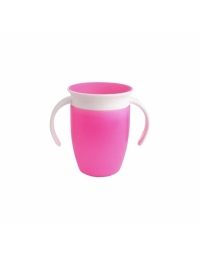 Vaso antiderrame 360 Fucsia