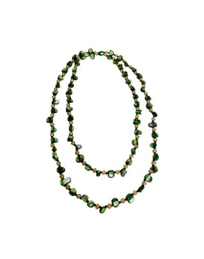 Collar Doble Capa en Piedra Natural