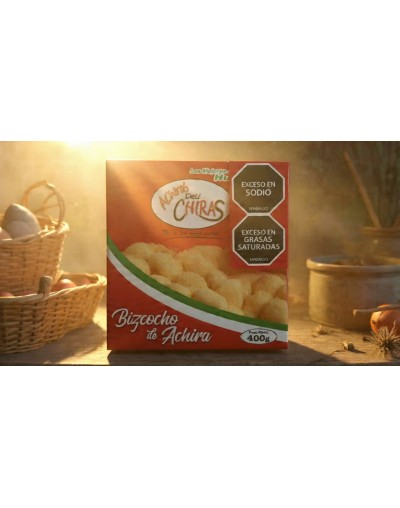 Caja achira 400 g.