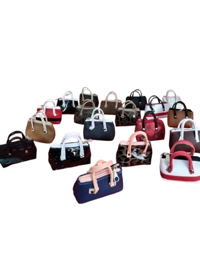 Monederos Mini Estilo de bolso en cuero