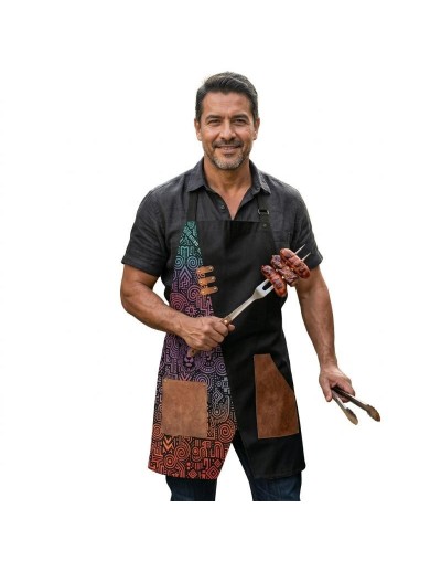 Delantales en cuero sintético