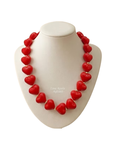 Collar de corazón
