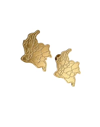 Topo mapa de Colombia