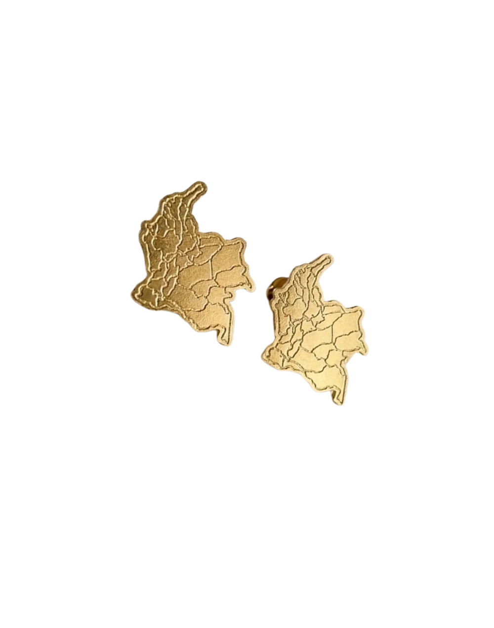 Topo mapa de Colombia