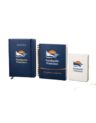 agenda y los cuadernos institucionales de la Fundación Francisco