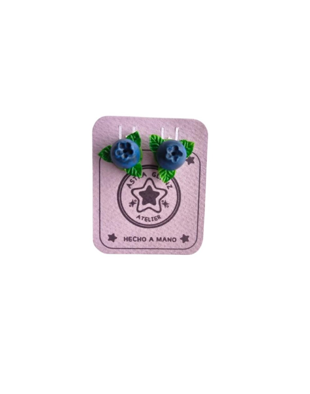 Aretes Topito Arándanos