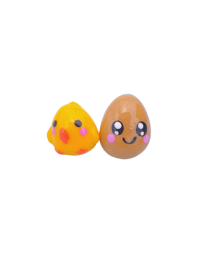 Arete Huevo pollito