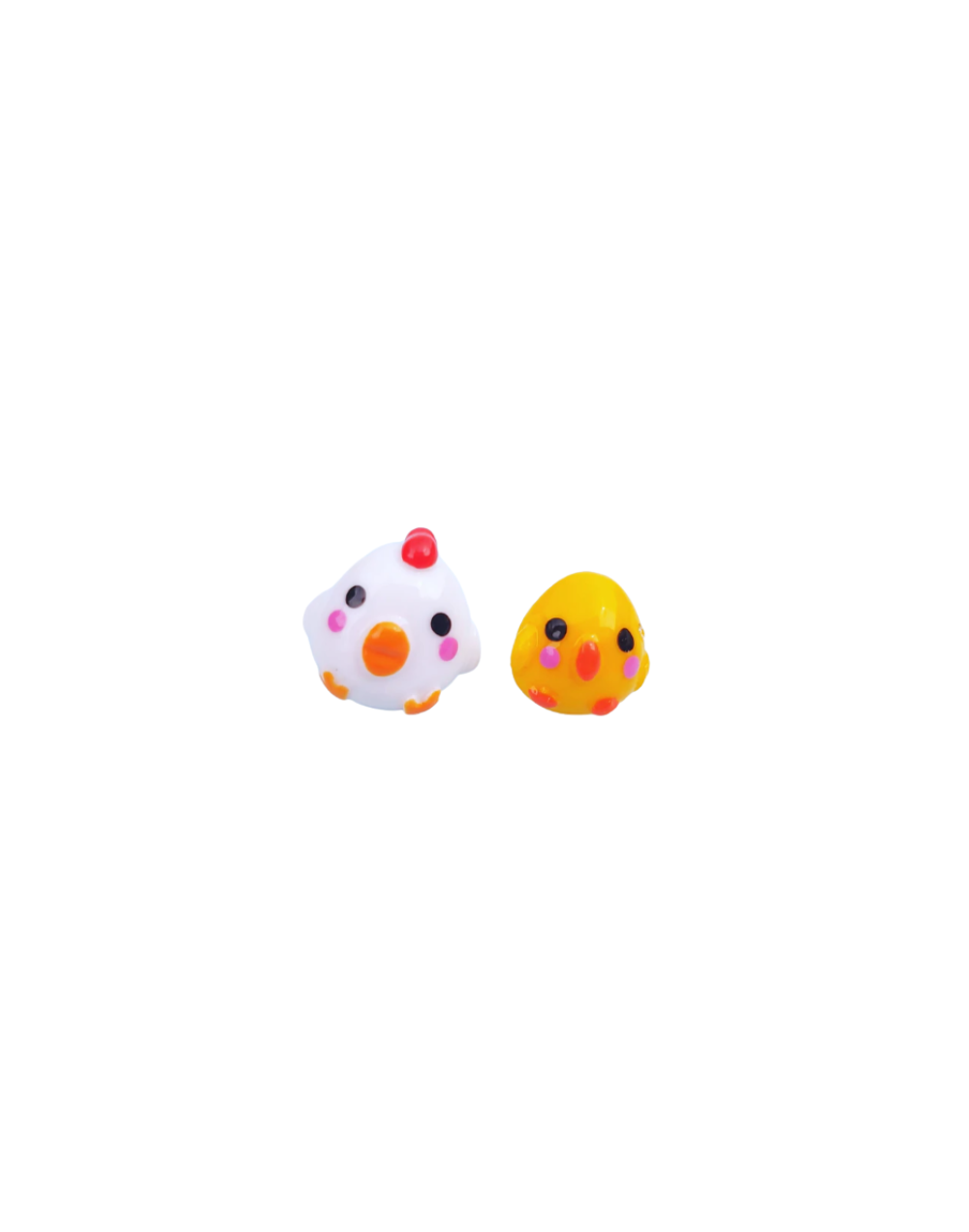 Aretes gallina pollito