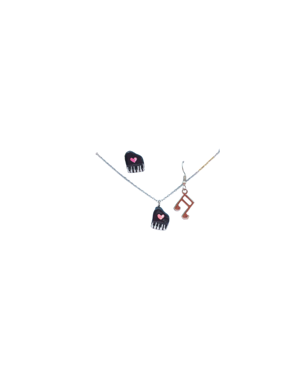 juego de Aretes y collar