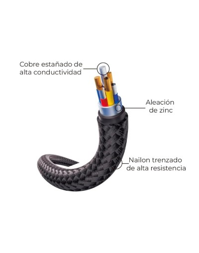 Cable Universal Janus 3 en 1