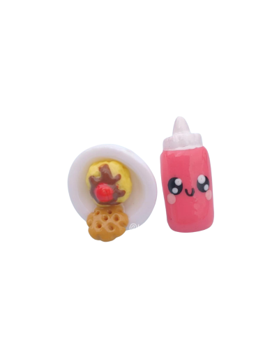 Aretes waffles