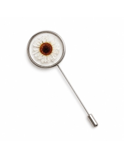 Broche de solapa Margarita