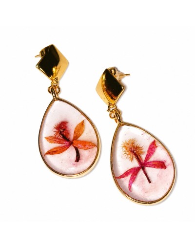 Aretes Orquideas de mi Jardín