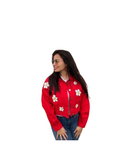 Chaqueta pintada a mano