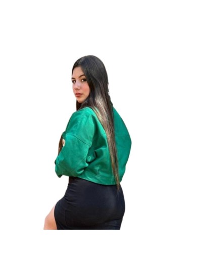 Chaqueta pintada a mano